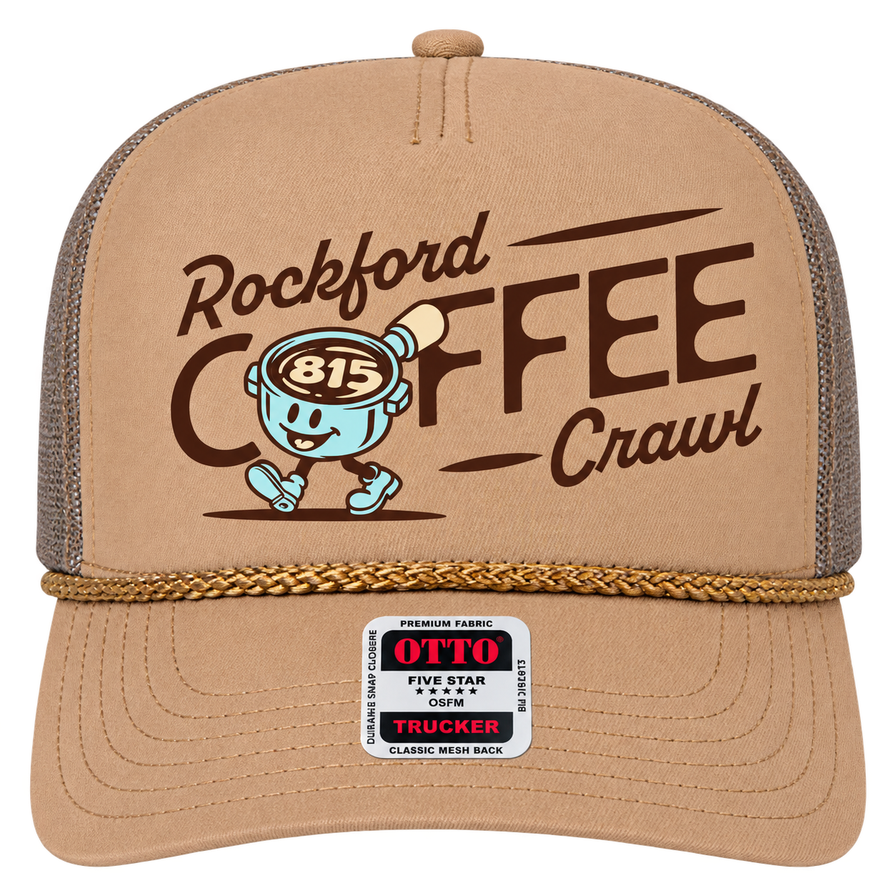 Official Rockford Coffee Crawl hat